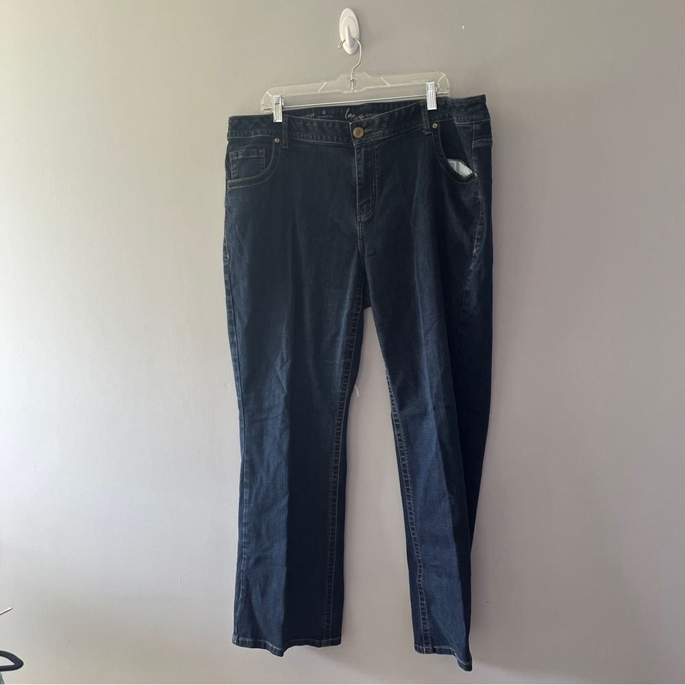 Lane Bryant bootcut jeans genius fit denim plus size 24